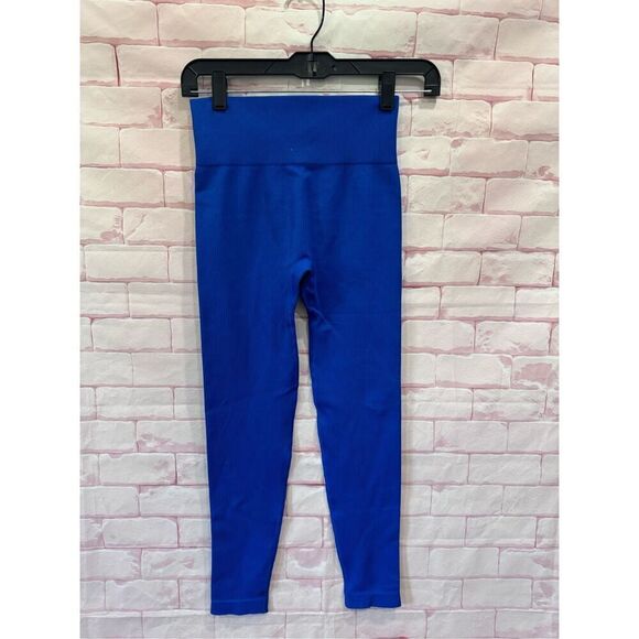 Oqq Ribbed Seamless High Waist Workout Pants size small‎ - Picture 2 of 4